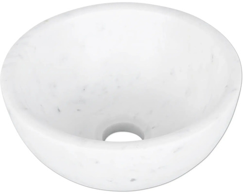 Umyvadlo na desku z mramoru v kulatém tvaru