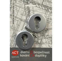 Kování dveří, rozetová sada se šrouby