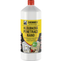 Debbex Hloubková penetrace Nano v bílé lahvi s červeným víčkem