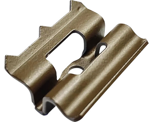 Spona montážní pro terasové prkno bambus, balení 90 ks včetně vrutů Kovová spojka pro stavební projekty