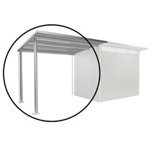 Volně stojící kovový přístřešek pro auto