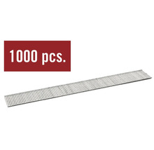 Páskové hřebíky v zásobníku s údajem 1000 kusů