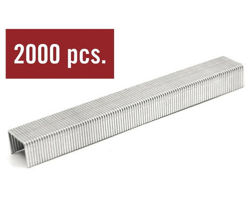 Blokové sešívací sponky, 2000 kusů