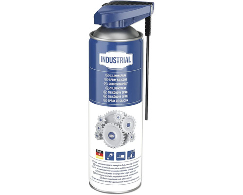 Průmyslový silikonový sprej pro mazání pohyblivých částí