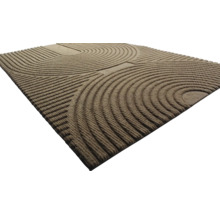 Rohožka s drážkovaným vzorem