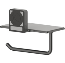 Držák toaletního papíru s poličkou