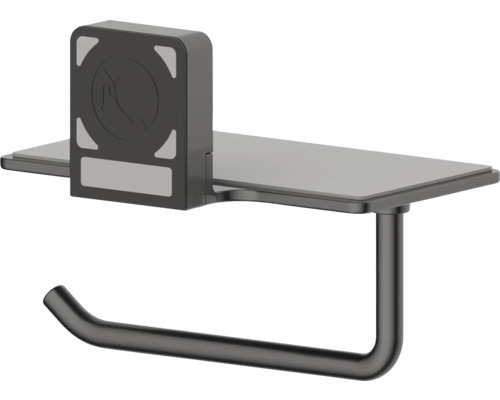 Držák toaletního papíru s poličkou