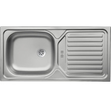 Nerezový dřez s odkapávací plochou