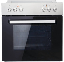 Trouba s ovládacími knoflíky a skleněnými dvířky