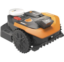 Robotická sekačka Worx s anténou RTK a technologií VSLAM