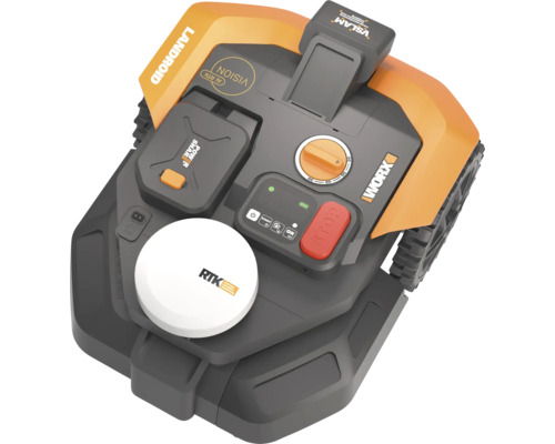 Robotická sekačka Worx Landroid s modulem RTK pro přesnou navigaci