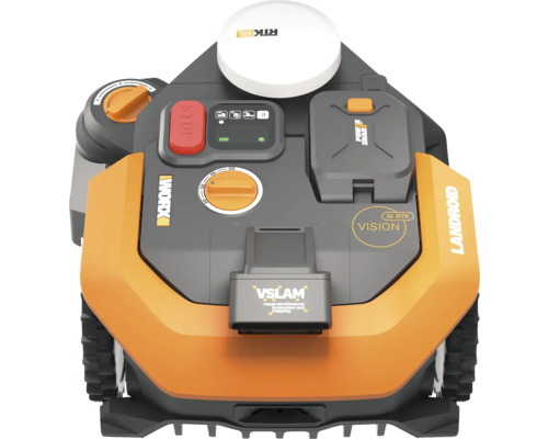 Robotická sekačka Worx Landroid s modulem RTK a technologií VSLAM