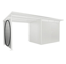 Obrázek zahradního domku s bočními posuvnými dveřmi