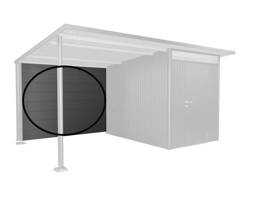 Boční stěna pro přístřešek