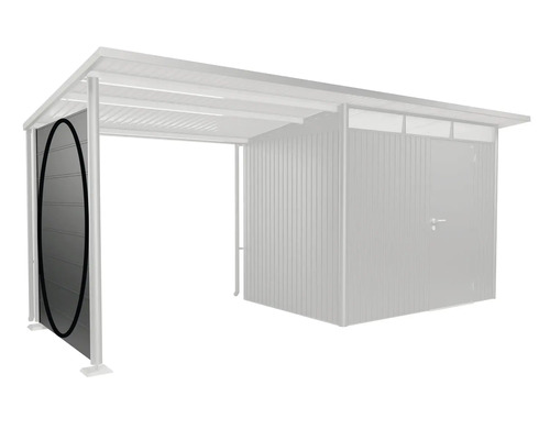 Boční stěnový prvek pro zahradní domek na nářadí