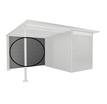 Boční stěna pro zahradní domek ze dřeva