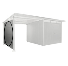 Obrázek zahradního domku s přídavnou stěnou