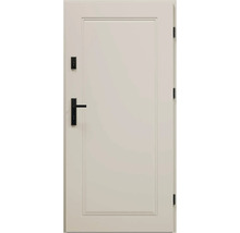 Bílé interiérové dveře s černou klikou