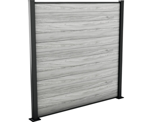 Zástěna s vodorovným vzhledem dřeva