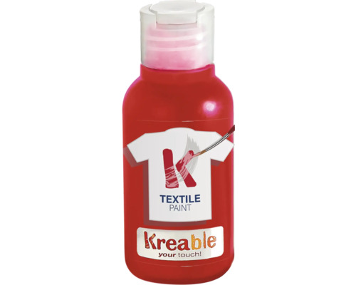 Láhev barvy na textil