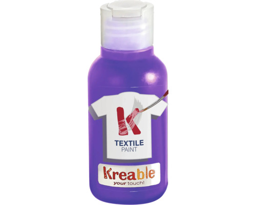 Láhev textilní barvy