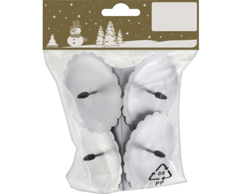 Držák na svíčky v plastovém obalu