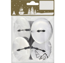 Balení čajových svíček se symbolem recyklace