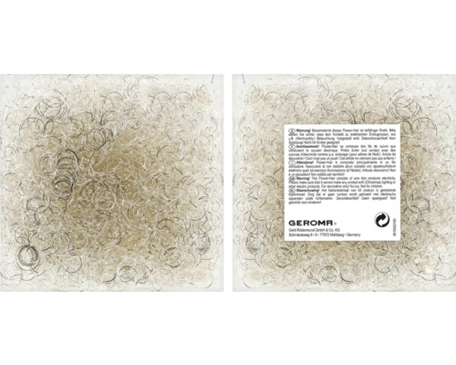 Dekorativní Flower-Hair z vodivého drátu v balení.