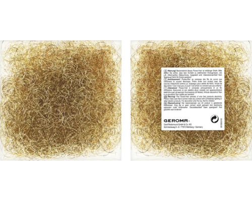 Balení zlatého floristického drátu pro kutily