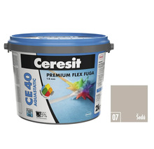 Ceresit Premium Flex spárovací hmota CE 40 Aquastatic v kbelíku, barva šedá