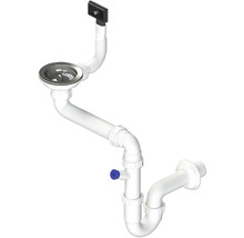 Dřezová odpadní souprava se sifonem a přípojkou spotřebiče