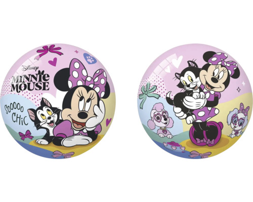 Míč Minnie Ø 23 cm 1 ks, různé druhy Licencovaný míč Minnie Mouse s motivy koček a psů