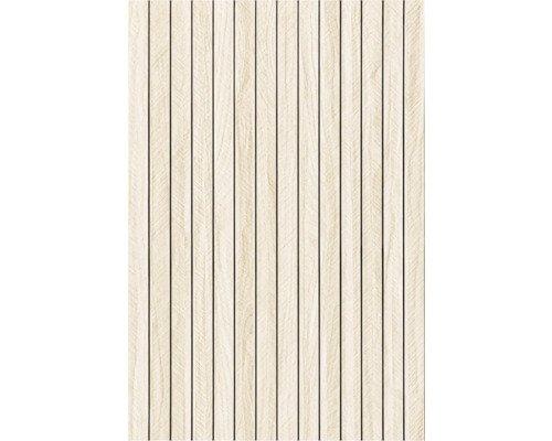 Samolepicí PVC lamely béžové 280 x 60 cm Dřevěné panely s perem a drážkou