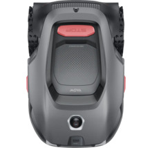 Pohled shora na robotickou sekačku