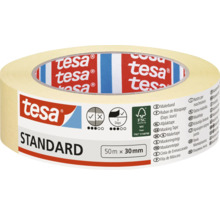 Tesa Standard maskovací lepicí páska 50 metrů krát 30 milimetrů