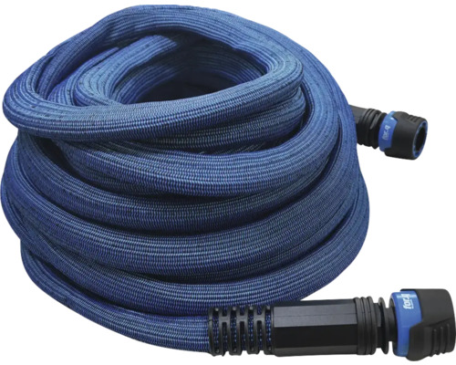 Stočená flexibilní zahradní hadice s přípojkami