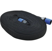 Stočená tkaná hadice s hadicovými spojkami