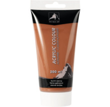 Tuba akrylové barvy Siena pálená, 200 ml