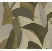 Tapeta s motivem listů pro dekoraci stěn