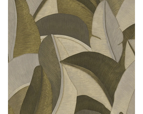 Tapeta s motivem listů pro dekoraci stěn