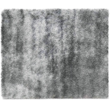 Šedý koberec s vysokým vlasem pro vnitřní použití