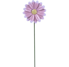 Dekorativní zahradní květina z kovu na tyči