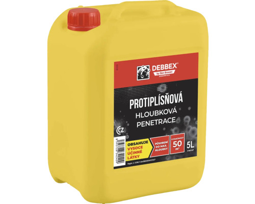 Penetrace hloubková 5 l Kanystr s protiplísňovou hloubkovou penetrací, 5 litrů