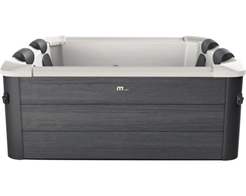 Vířivka MARIMEX MSPA Oslo Aero PLUS F-OS063WAP Volně stojící vířivka s šedým dřevěným obložením
