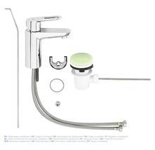 Umyvadlová baterie s příslušenstvím