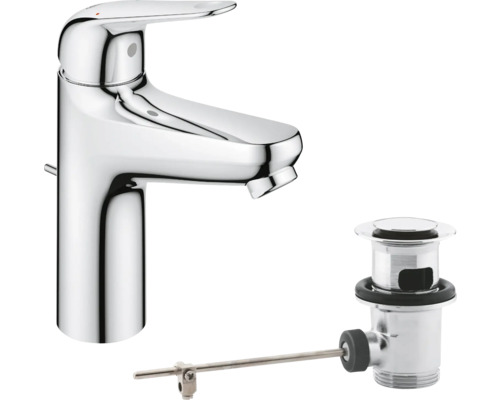 Umyvadlová baterie s táhlovou výpustí