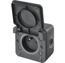 Venkovní zásuvka s výklopným víkem pro venkovní použití