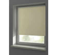 Béžová okenní roleta v zavřené poloze