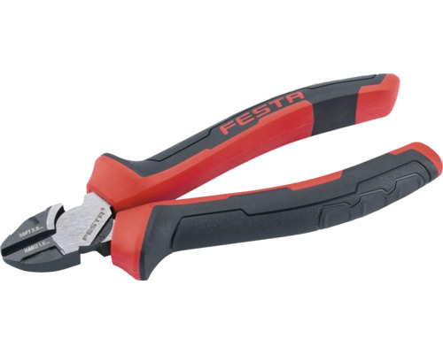 Boční štípací kleště Festa s plastovými rukojeťmi