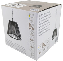 Balení solárního ratanového lucerny